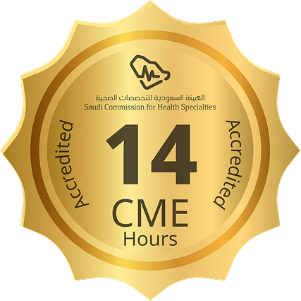 Accredited for 14 CME hours